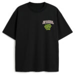 Czarna koszulka z napisem Imagine Dragons Loom World Tour 2025 w stylu retro