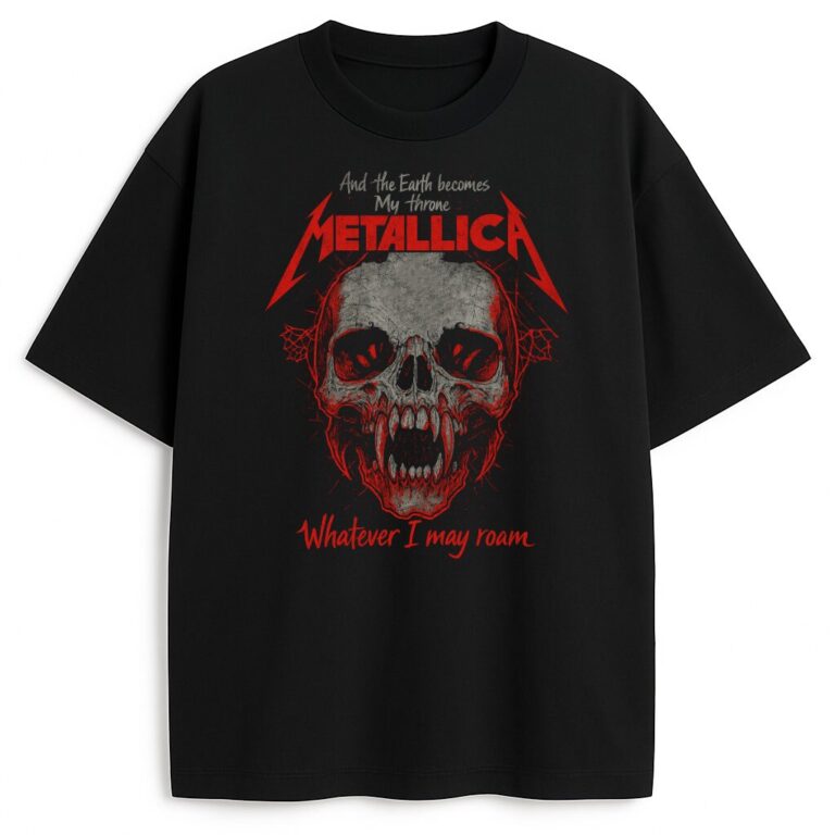 T-shirt Metallica Whatever I May Roam