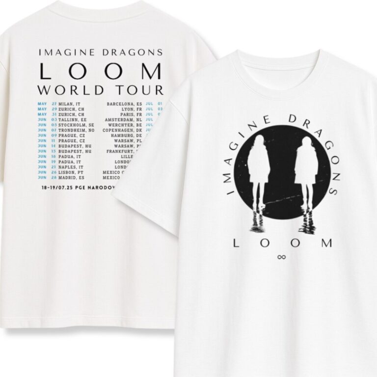 T-shirt dwustronny Imagine Dragons Loom Shadows