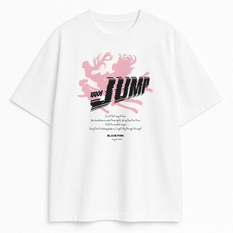T-shirt Blackpink Jump Girls