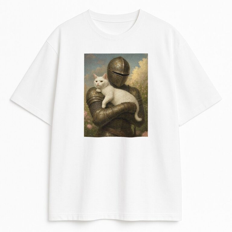 T-shirt Knights Purrfect Companion