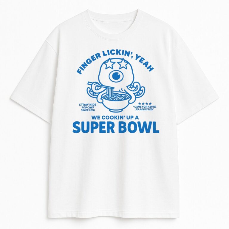T-shirt Stray Kids Super Bowl