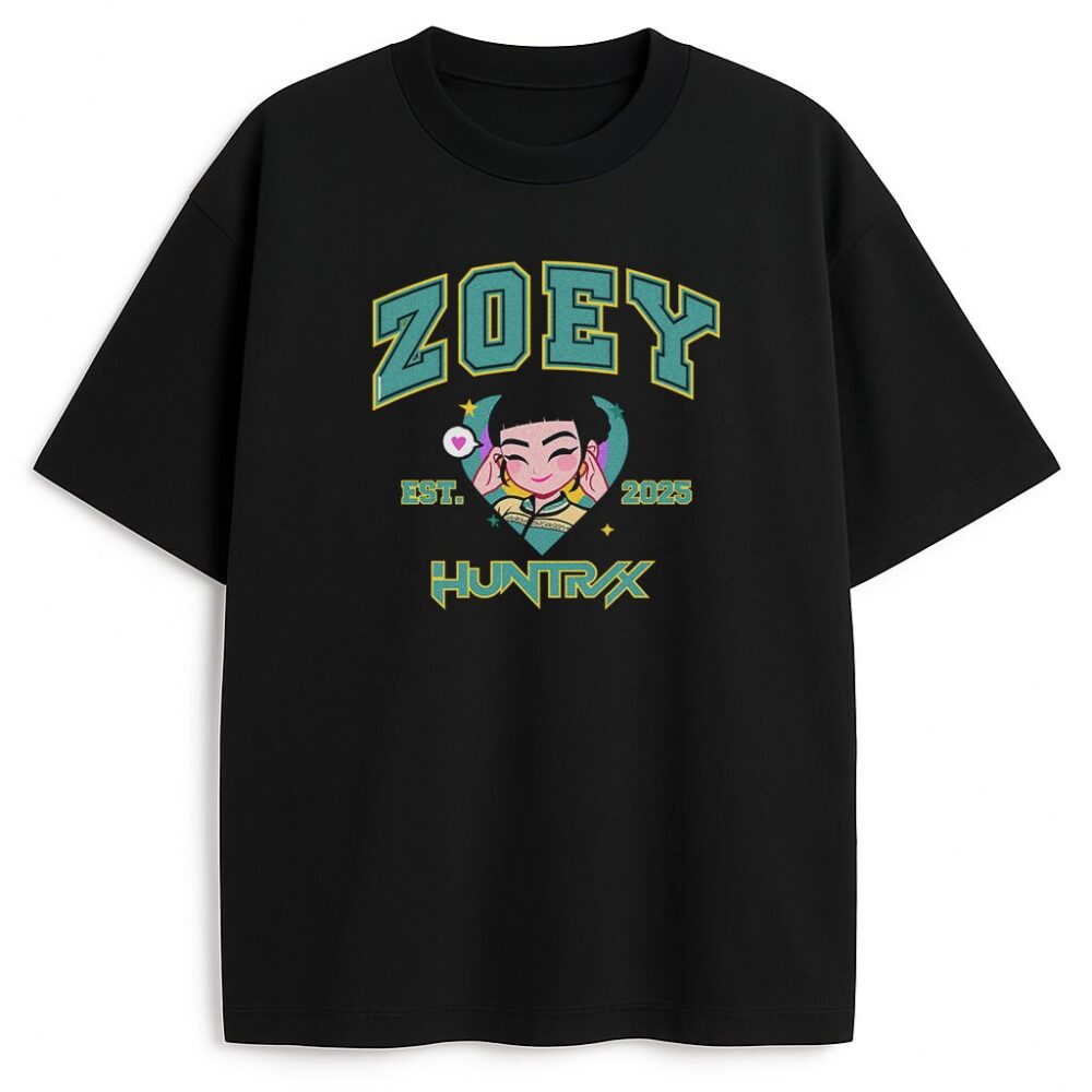T-shirt College Zoey Huntrix — zdjęcie 4