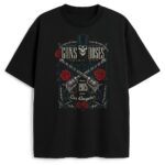 t-shirt Guns N' Roses Paradise City z grafiką Los Angeles