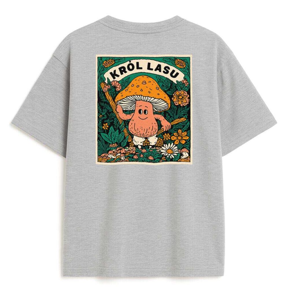 T-shirt dwustronny Król Lasu Cartoon — zdjęcie 11
