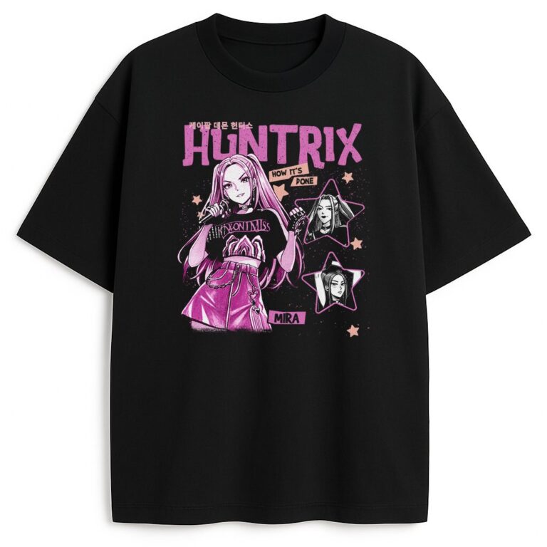 T-shirt Kpop Demon Hunters Mira Stars