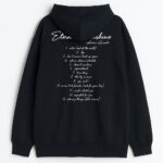 dwustronna bluza z kapturem Ariana Grande CD Wyprzedaż - obrazek 3