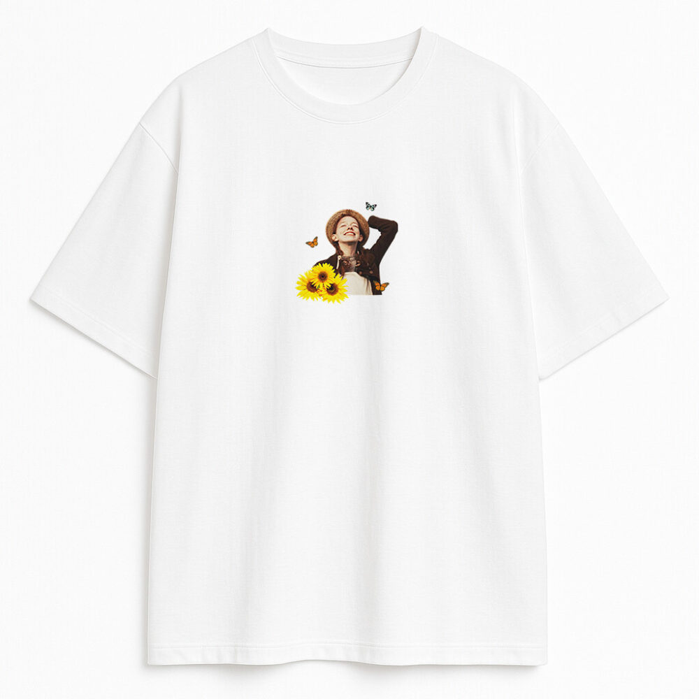 t-shirt Anne with an E Sunflowers Wyprzedaż