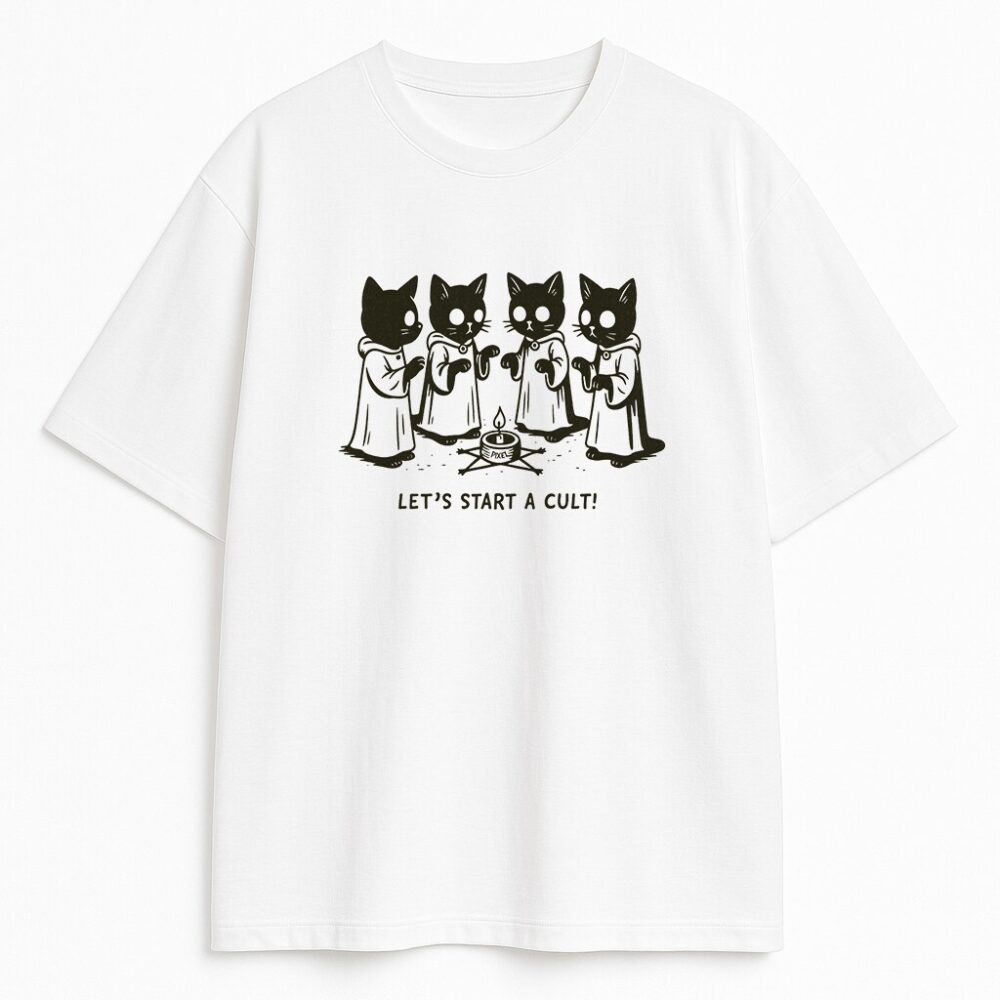 t-shirt Ameno Cats Cult