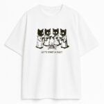 t-shirt Ameno Cats Cult