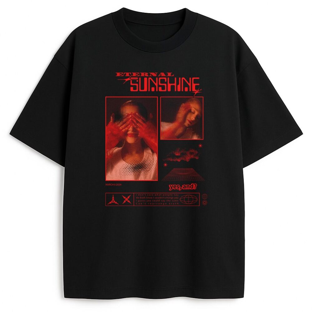 T-shirt Ariana Grande Eternal Sunshine Wyprzedaż — zdjęcie 2