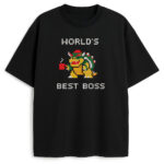 t-shirt Bowser Best Boss