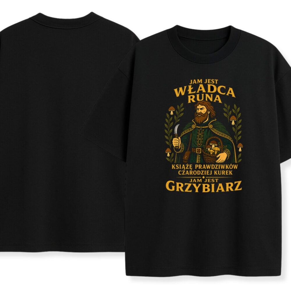 T-shirt Jam Jest Grzybiarz — zdjęcie 4