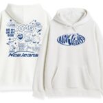 bluza z kapturem NewJeans OMG Wyprzedaż