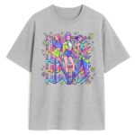 t-shirt Kpop Demon Hunters Neon Girls