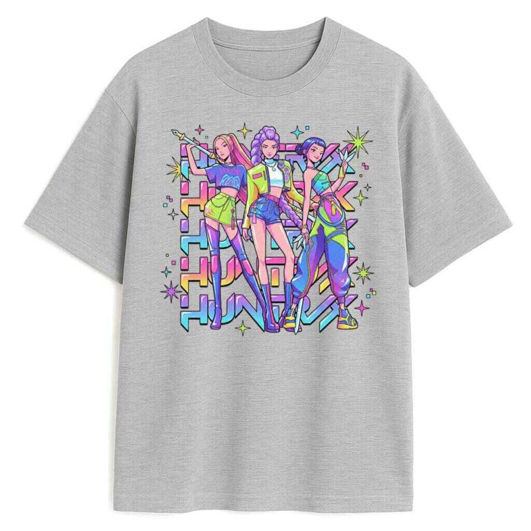 T-shirt Kpop Demon Hunters Neon Girls