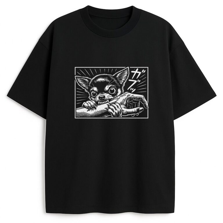 T-shirt Chihuahua Bite
