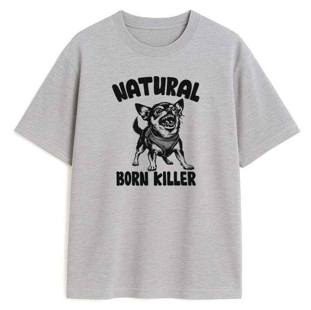 T-shirt Chihuahua Natural Born Killer — zdjęcie 1