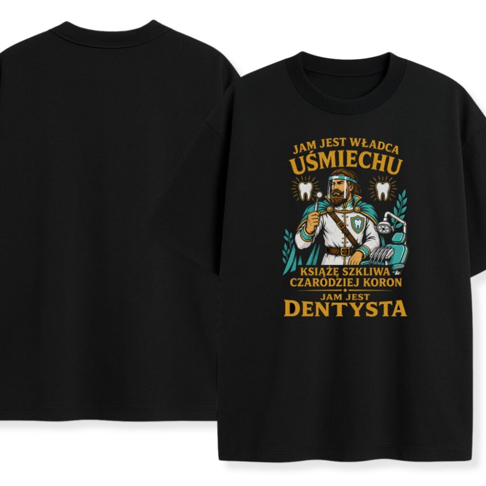 T-shirt Jam Jest Dentysta — zdjęcie 4