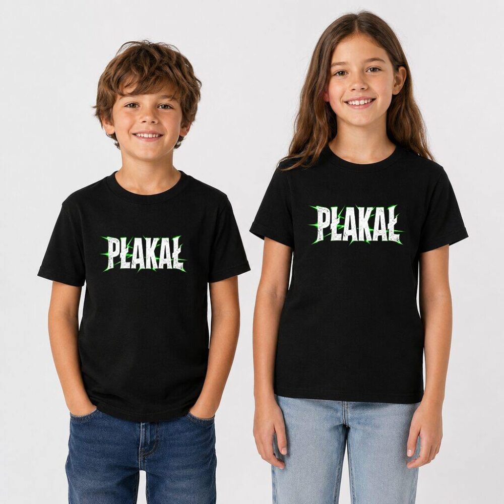 T-shirt Płakał Neon — zdjęcie 3