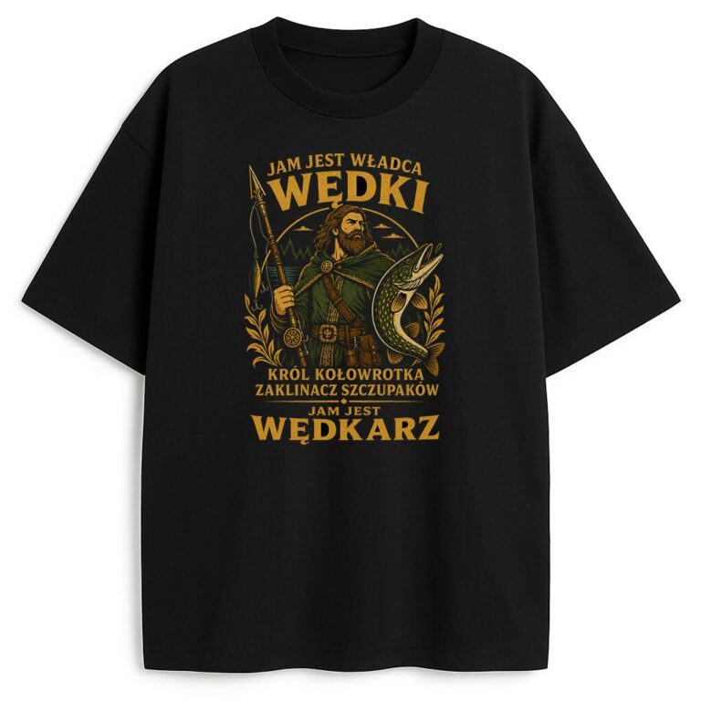 T-shirt Jam Jest Wędkarz