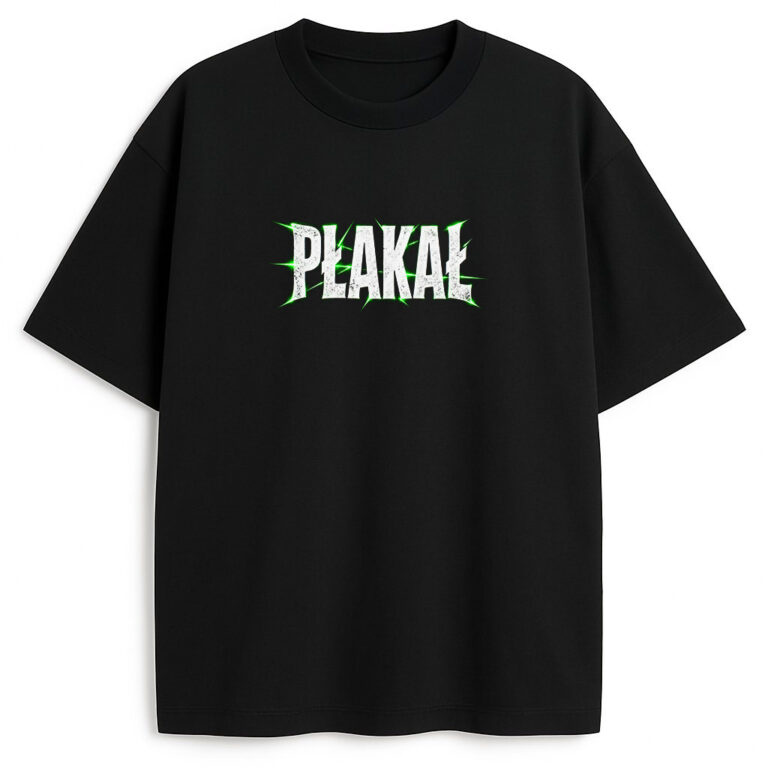 T-shirt Płakał Neon