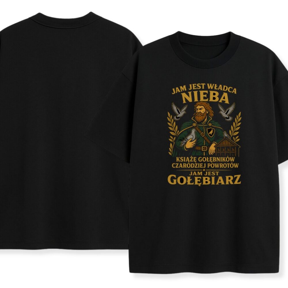 T-shirt Jam Jest Gołębiarz — zdjęcie 3
