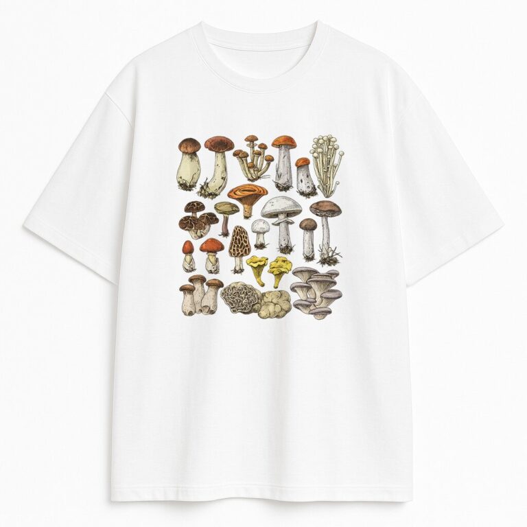 T-shirt Grzyby Rycina