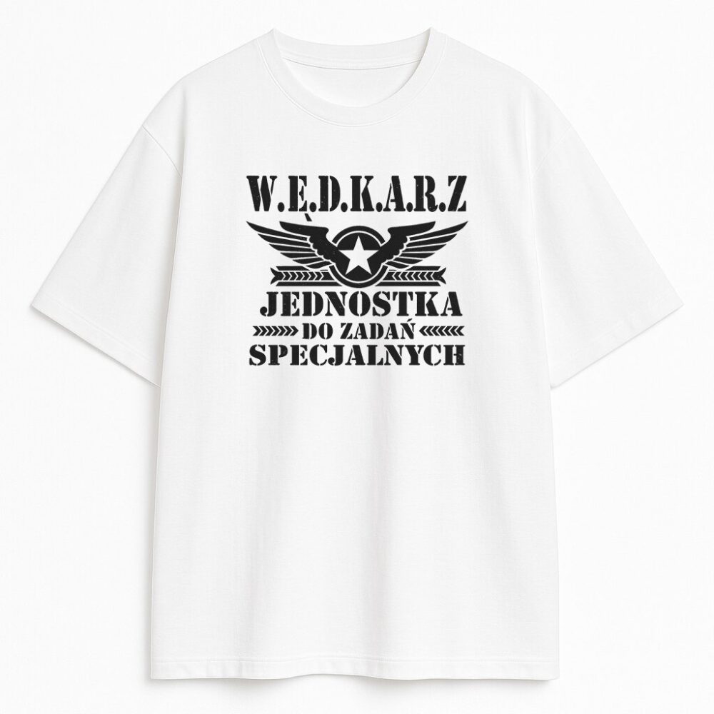 T-shirt Wędkarz Jednostka Do Zadań Specjalnych — zdjęcie 1