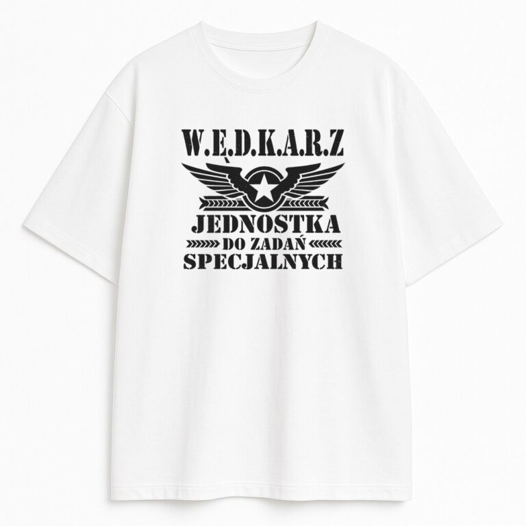 T-shirt Wędkarz Jednostka Do Zadań Specjalnych