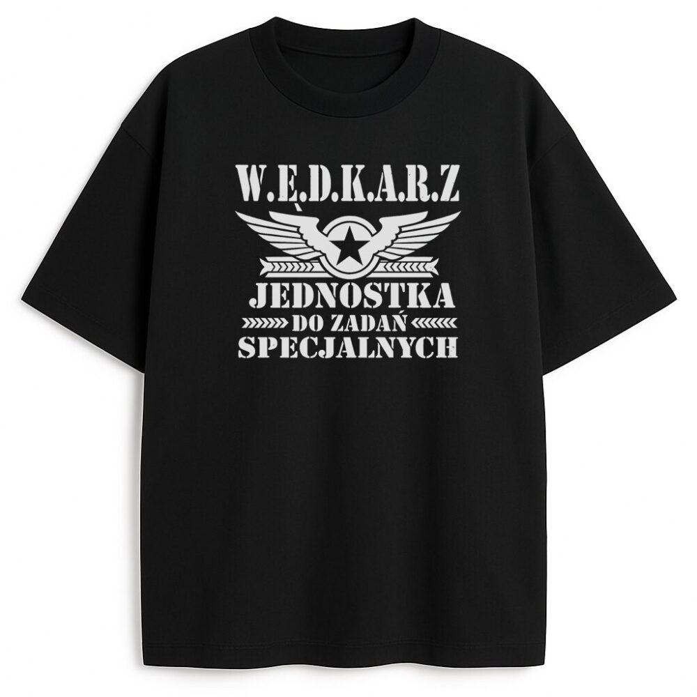 T-shirt Wędkarz Jednostka Do Zadań Specjalnych — zdjęcie 2