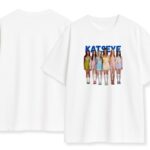 t-shirt Katseye Pastel Kpop Girls - obrazek 2