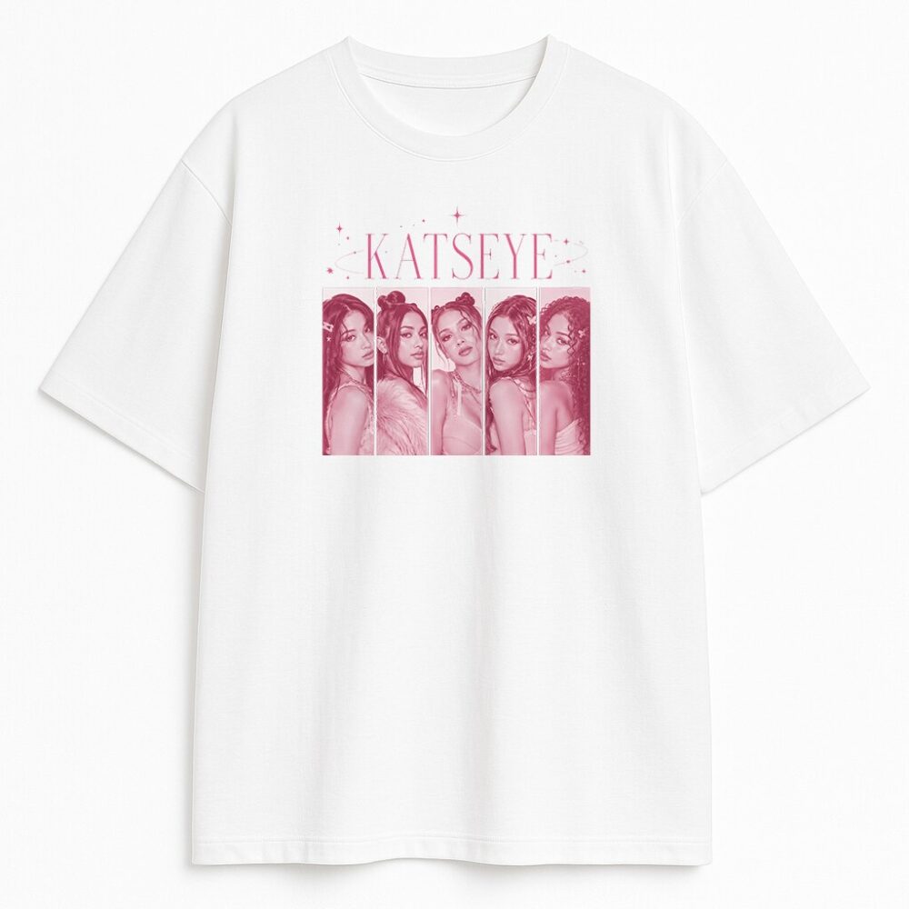 T-shirt Katseye Faces — zdjęcie 1