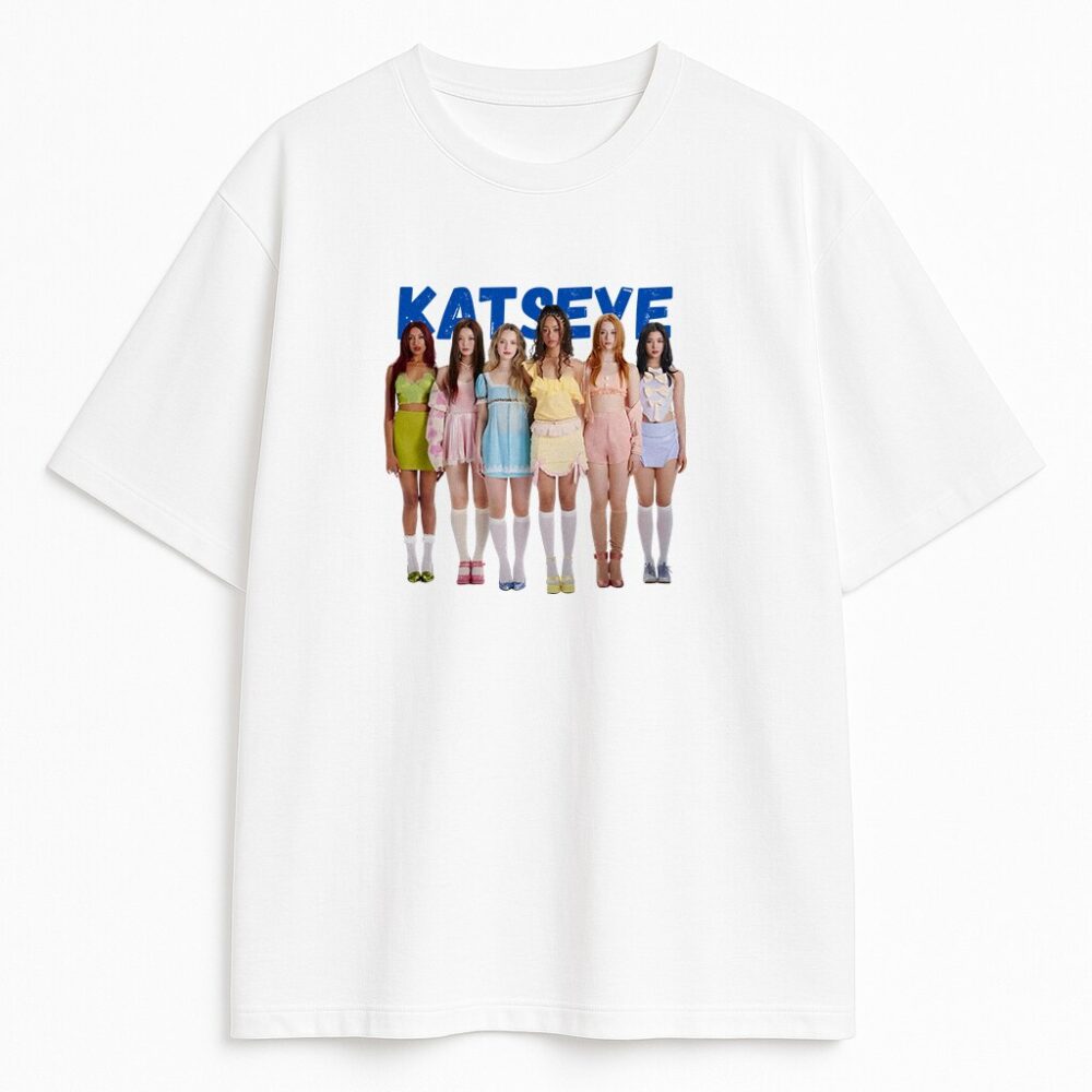 t-shirt Katseye Pastel Kpop Girls