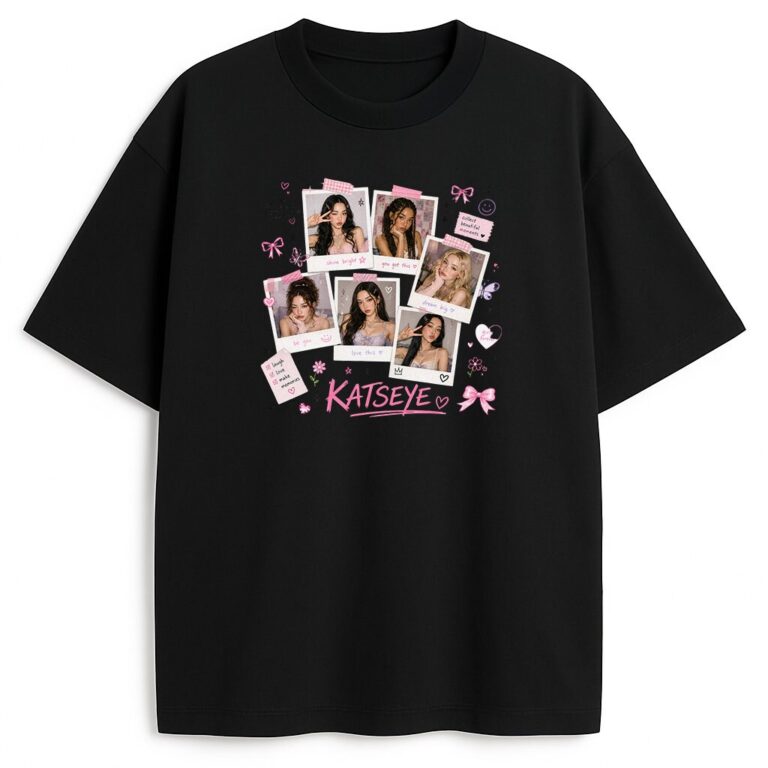 T-shirt Katseye Photo Kpop
