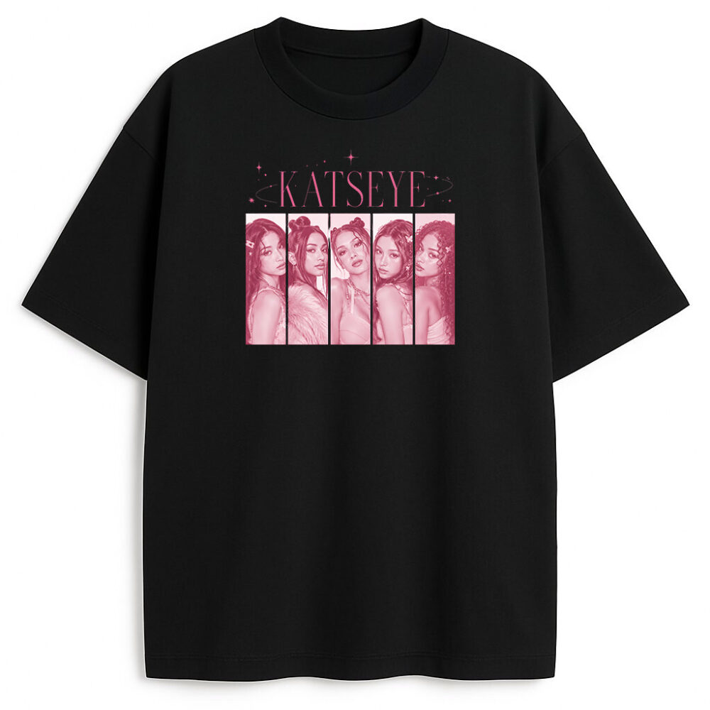 T-shirt Katseye Faces — zdjęcie 4