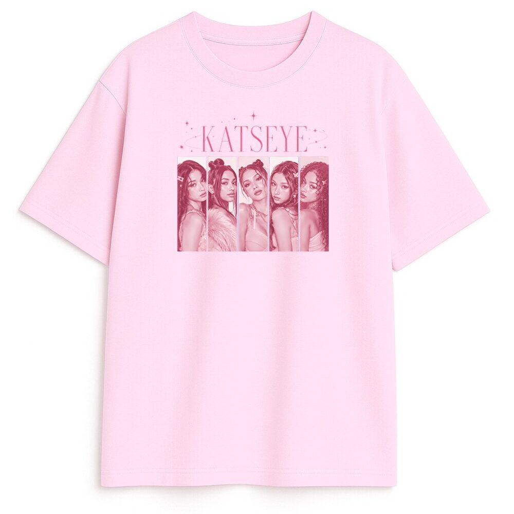 T-shirt Katseye Faces — zdjęcie 3