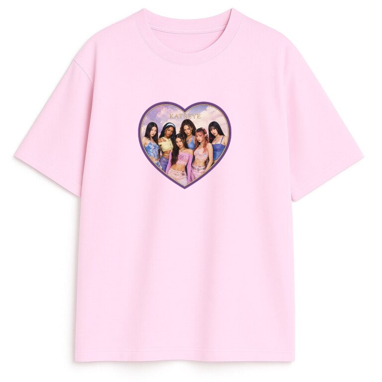 T-shirt Katseye Heart