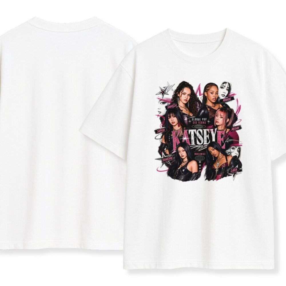 T-shirt Katseye K-pop Queens — zdjęcie 6