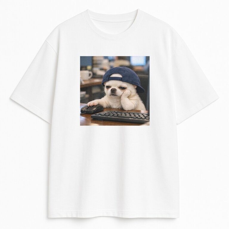 T-shirt Chihuahua Byle do Piątku