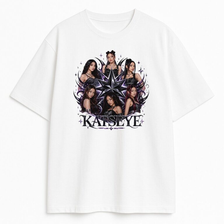 T-shirt Katseye K-pop Dark