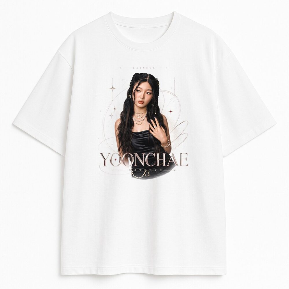 T-shirt Katseye Yoonchae — zdjęcie 2