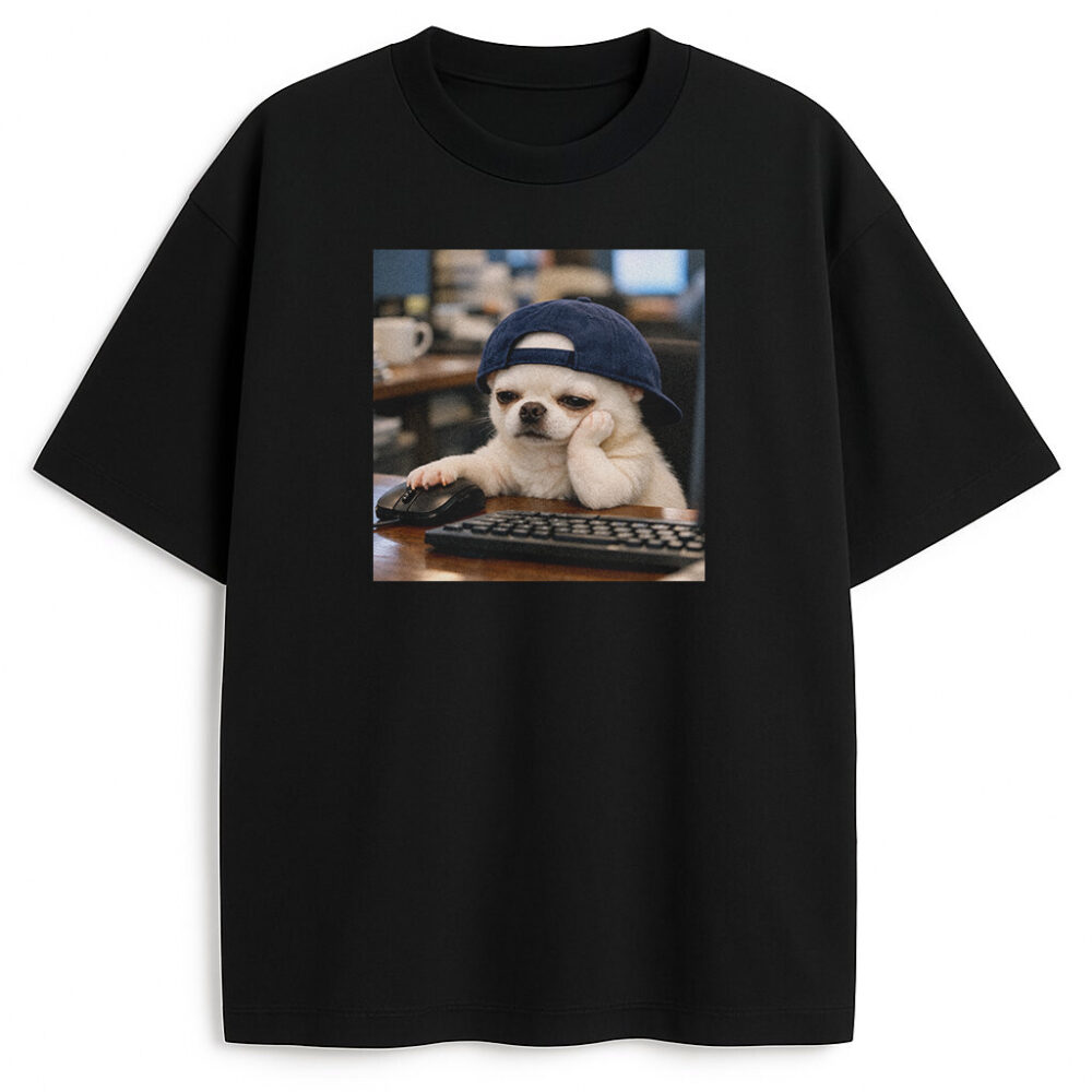 T-shirt Chihuahua Byle do Piątku — zdjęcie 2