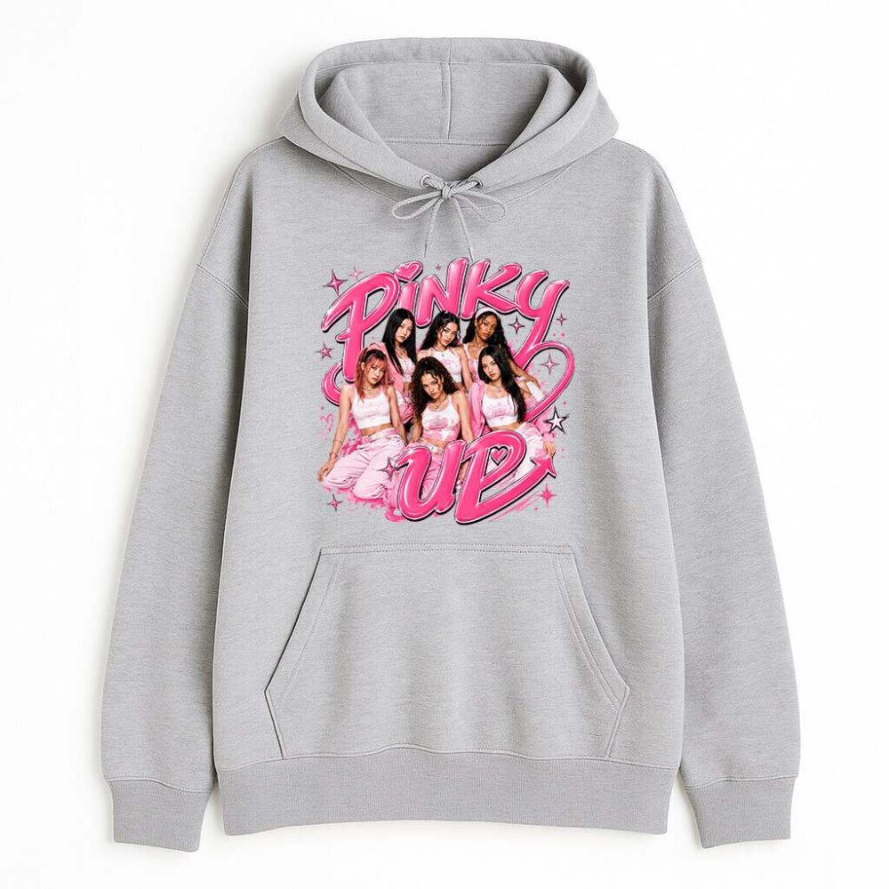 Bluza z kapturem Katseye Pinky Up — zdjęcie 2